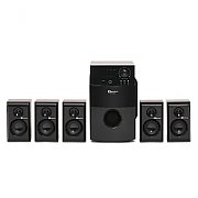 Boxe 5.1 Serioux HT5100C, 140W RMS, Rosu