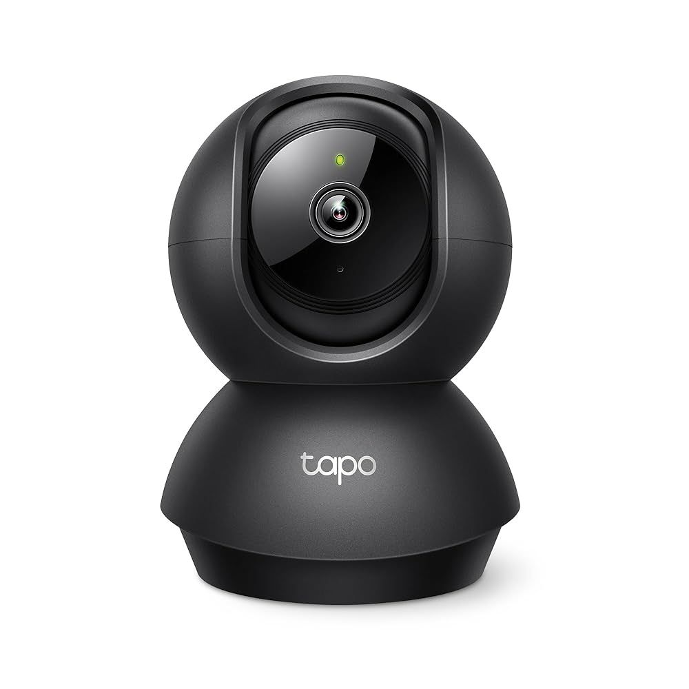 Pan/Tilt Home Security Wi-Fi Camera SPEC: 1080p, 2.4 GHz, Horizontal 360º FEATURE: Pan/Tilt, Smart Detection and Notifications (motion, people, baby crying), Motion Tracking, Sound and Light Alarm, Remote Control, Two-Way Audio, Voice Control (Works with Google Assistant and Alexa), Local Storage