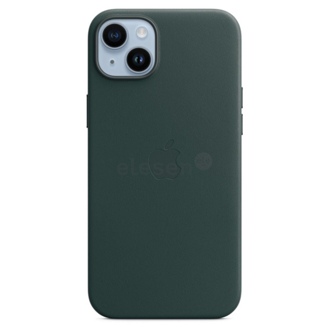 Leather case Apple with MagSafe Forest Green for iPhone 14 Plus