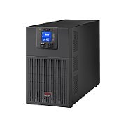 UPS APC SRV3KI-E, 3000 VA, 2700 W, on-line double-conversion, 6x C13, 1x C19, 1x USB, 72 V Sealed Lead-acid, LCD, Tower, Negru