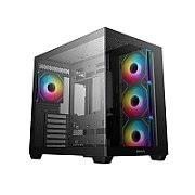 Desktop PC Custom Prebuilt intel Tower, Intel 14400F (10 C / 16 T, 1.8 GHz - 4.7 GHz, 20 MB cache, 65 W), 32 GB DDR4, 1 TB SSD, Fara unitate optica, Nvidia GeForce RTX 5060 8 GB, 550 W, Fara sistem de operare