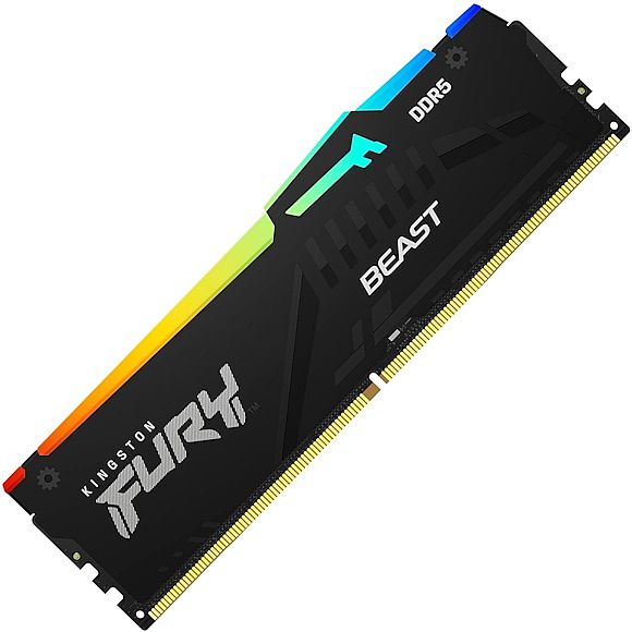 Memorie Kingston FURY Beast RGB 8 GB DDR5 5200 MHz CL40, RGB