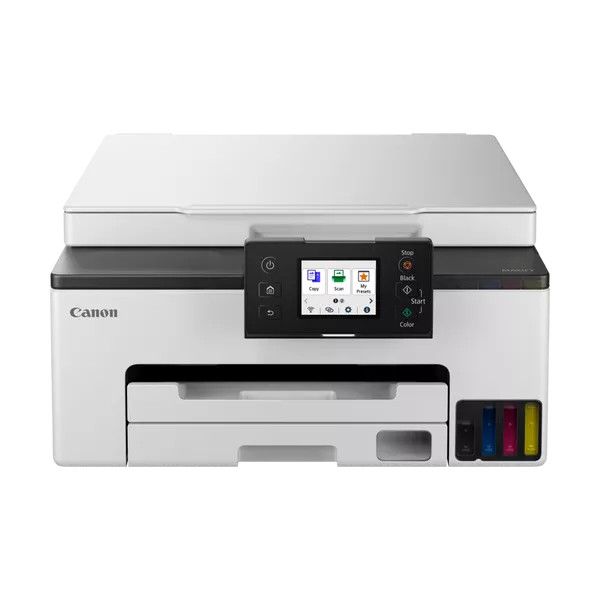 Imprimanta multifunctionala inkjet color Canon GX1050, A4, USB 2.0, Wi-Fi, 15 ppm negru, 10 ppm color