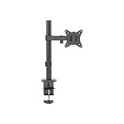 SUPORT de birou LOGILINK, pt 1 TV/monitor plat, diag. max 32 inch, rotatie, inclinare, orizontala, verticala, max 9 Kg, negru,  BP0171