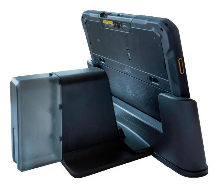 ET6X Connect Cradle, allows to connect a tablet to an external monitor and multiple peripherals (HDMI, Ethernet, 3.5mm and 4xUSB-A)