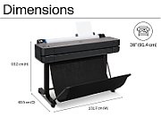 HP DesignJet   T650 -   914 mm (36 Zoll)