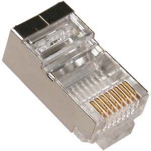 Shielded FTP CAT6 RJ45 (8P8C) plug for round cable
- the displayed price is for 1 piece!
Packaging: bulk 100 pcs.