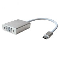 Signal converter from USB-C (USB3.1) male to VGA female