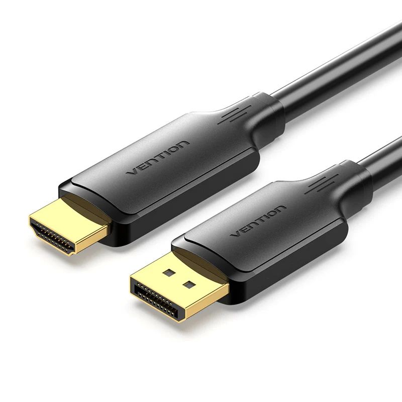DisplayPort to HDMI cable 5m DP male to HDMI A male V1.2 UHD 4K 30Hz
- gold plated contacts
- signal direction: from DP to HDMI!!!
- maximum resolution: UHD 3840x2160P 30Hz
Packaging: bulk 1 pc.
