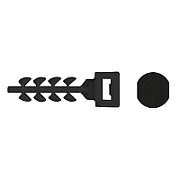 Cable tie wall plug InsertFIX IFB/IFS

The fastest fixing for cable ties without tools.
Cable tie wall plug that it can be installed with the simple push of a finger. Its innovative shape enables an easy and comfortable insert in a 6 mm hole thanks to a pointed end. In addition, its lobes tighten the plug into the base material providing a high extraction resistance.
The InsertFIX IFS with small head is the most suitable for installations with cable ties with a width up to 4.8 mm and the InsertFIX IFB covers cable ties widths up to 9 mm. The notch in the head hole prevents slipping of the cable tie.

Key features:


	Suitable in almost all common building materials with good pull-out values
	Made of ageing and weather resistant nylon
	Easy and fast installation saves time and money
	The notch in the head ole prevents slipping of the cable tie
	Very fast, just drill a hole diameter 6 mm and push the plug into the drill hole by hand