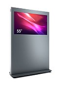 Totem de interior BL,  BLH55N-SAB, pentru display  de 55 , fara sticla frontala securizata