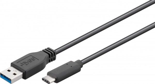 USB-C cable (USB3.1, type C, type C) male to USB3.0 A male, black, 1m
- Maximum charging current 3A
- Data transmission: up to 5 Gbps
Packaging: bulk 1 pc.