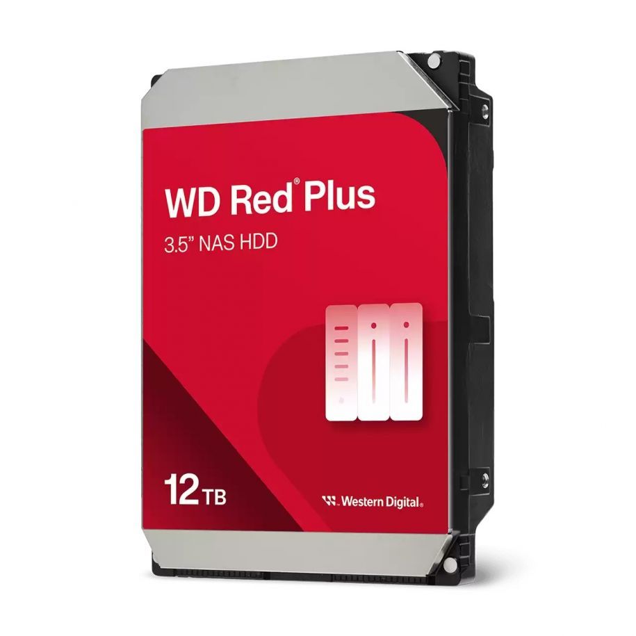 HDD NAS WD Red Plus 12 TB 3.5 inch SATA 3 7200 RPM 512 MB