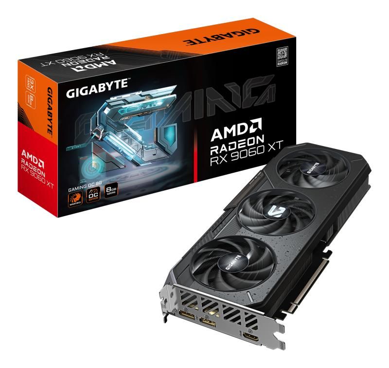 Placa video GIGABYTE Radeon RX 9060 XT GAMING OC 8 GB GDDR6 128 bit