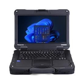Laptop Panasonic ToughBook 40 FZ-40FZ001B4, 14 inch 1920 x 1080 Touchscreen, Intel Core Ultra 5 135H (14 C / 18 T, 2.3 GHz - 4.6 GHz, 18 MB cache, 55 W), 16 GB DDR4, 512 GB SSD, Intel Arc Graphcis, Windows 11 Pro, Tastatura DE, Black