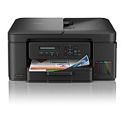 Imprimanta multifunctionala inkjet color Brother DCP-T730W, A4, duplex, ADF, USB 2.0, Wi-Fi, 16 ppm negru, 9 ppm color