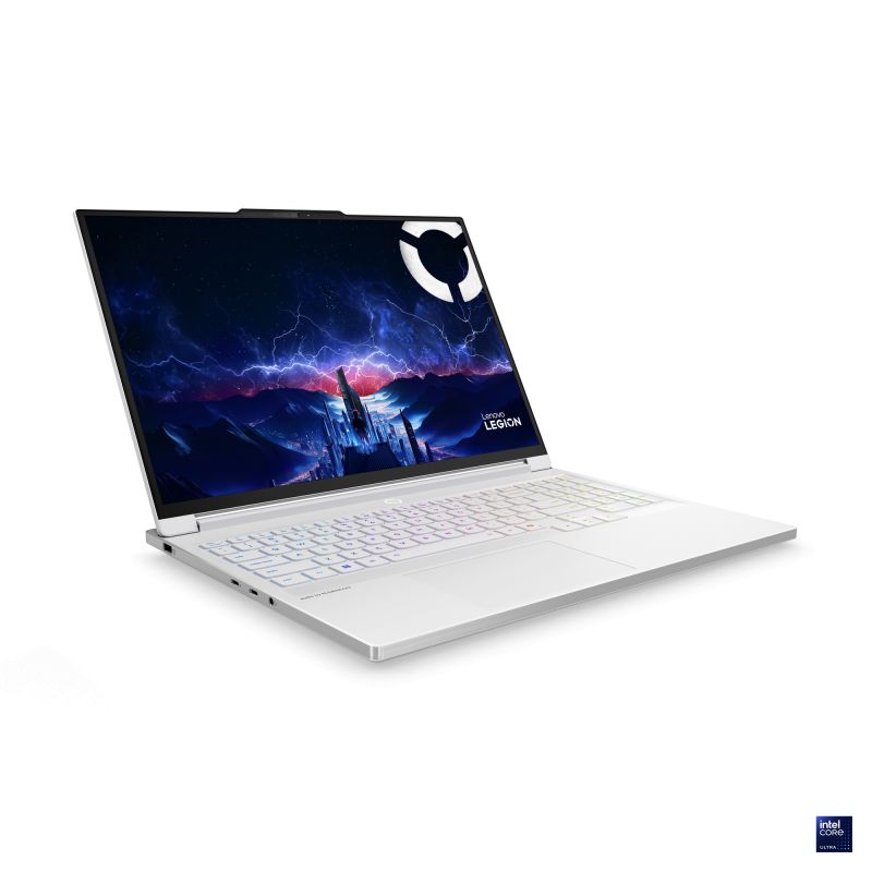 Laptop Lenovo Legion 7 16IAX10 83KY0015RM, 16 inch 2560 x 1600, Intel Core Ultra 7 - 255HX (20 C / 20 T, 1.8 GHz - 5.2 GHz, 30 MB cache, N/A), 32 GB DDR5, 1 TB SSD, Nvidia GeForce RTX 5060, Fara sistem de operare, Tastatura English, Alb