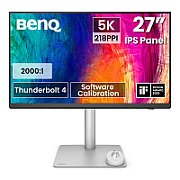 Monitor 27 inch BenQ PD2730S 5120 x 2880 pixeli, 5 ms GTG, Alb - Argintiu