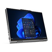 Laptop Lenovo ThinkPad X1 2-in-1 Gen 10 Aura Edition 21NU0028RI, 14 inch 2880 x 1800 Touchscreen, Intel Core ultra 7 258V (8 C / 8 T, 2.2 GHz - 4.8 GHz, 12 MB cache, 12 W), 32 GB LPDDR5X, 2 TB SSD, Intel Arc Graphics 140V, Windows 11 Pro, Tastatura English (EU), Gri