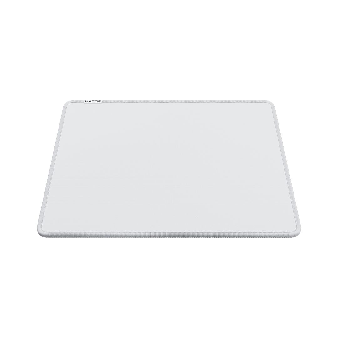 Mousepad Hator Tonn Evo M, material cauciuc, dimensiuni 360 х 300 х 4 mm, alb