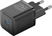 INCARCATOR retea Vention 20W, 1 x USB Type-C, 5V/3A, QC 3.0, negru,  FEPB0-EU  (timbru verde 0.18 lei) - 6922794782099