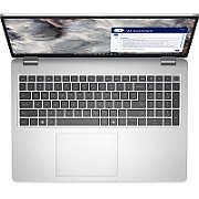 Laptop Dell Pro 16 PC16250, 16 inch FHD+, Intel Core 3 100U (6 C / 8 T, 1.2 GHz - 4.7 GHz, 10 MB cache, 15 W), 8 GB DDR5, 512 GB SSD, Intel Intel Graphics, Windows 11 Pro, Tastatura US, Magnetite