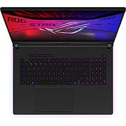 Laptop ASUS ROG Strix SCAR 18 G835LX-SA061, 18 inch 2560 x 1600, Intel Core Ultra 9 275HX (24 C / 24 T, 2.7 GHz - 5.4 GHz, 36 MB cache, 28 W), 64 GB DDR5, 2 TB SSD, Nvidia GeForce RTX 5090, Fara sistem de operare, Tastatura US, Negru