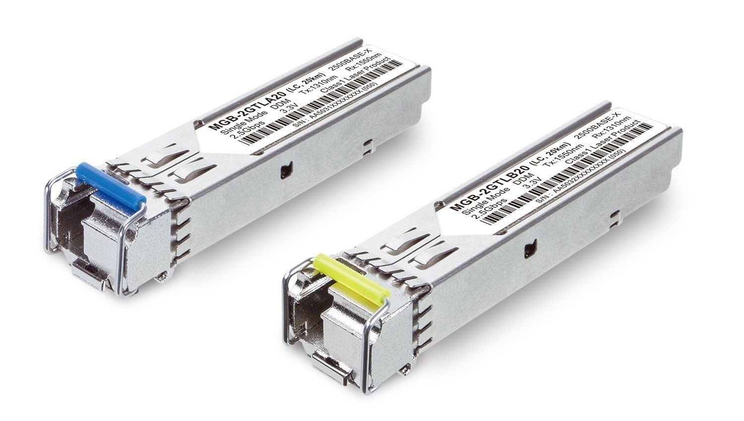 PLANET MGB-2GTLA20 module de emisie-recepție pentru rețele Fibră optică SFP