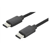 Digitus AK-300138-010-S cabluri USB USB 3.2 Gen 2 (3.1 Gen 2) 1 m USB C Negru