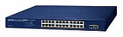 Switch Planet GS-2210-24P2S, 24 porturi 10/100/1000 Mbps