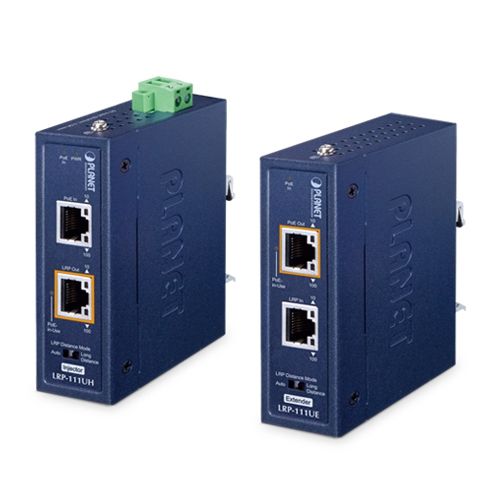 PLANET LRP-111U-KIT repetoare de rețea Transmițător & receptor rețea Albastru