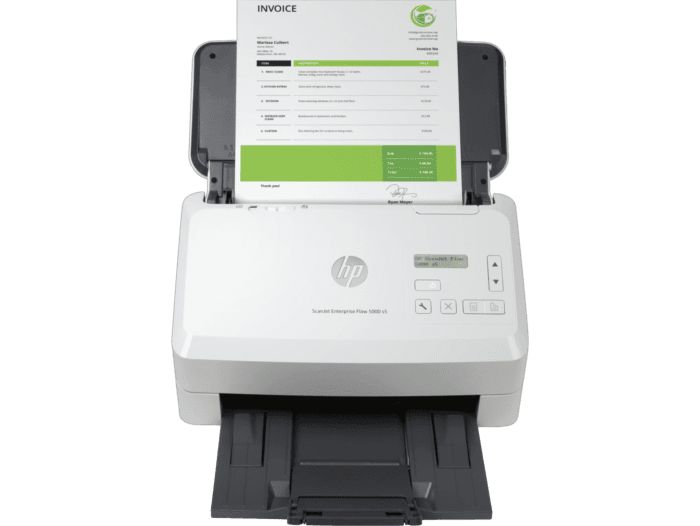 HP ScanJet Enterprise Flow 5000 s5 Sheet-fed scaner 600 x 600 DPI A4 Alb