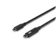 Ubiquiti UACC-Cable-USB-100W-1M-BK cabluri USB USB C Negru, Gri