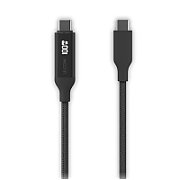 Ubiquiti UACC-Cable-USB-100W-1M-BK cabluri USB USB C Negru, Gri