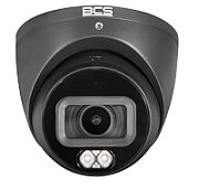 BCS BCS-L-EIP14FCL3-Ai1-G Cameră Dome IP 4MP cu Tehnologie NightColor și Microfon, IP67