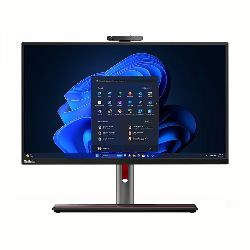 All-In-One Lenovo ThinkCentre M90a Pro Gen 4 12JM001TPB, 27 inch 2560 x 1600, Intel Core i7-13700 (16 C / 24 T, 2.1 GHz - 5.2 GHz, 30 MB cache, 65 W), 16 GB DDR5, 512 GB SSD, NVIDIA GeForce RTX 4050 6 GB, Windows 11 Pro, Negru
