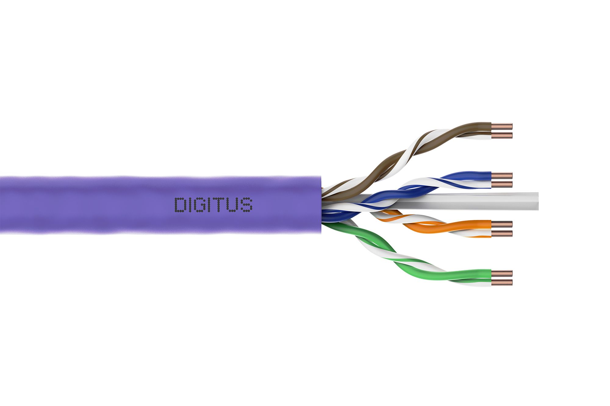 Digitus DK-1614-VH-305 cabluri de rețea Violet 305 m Cat6 U/UTP (UTP)