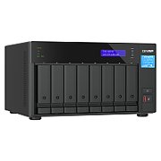 QNAP TVS-H874T-I7-32G NAS & servere de stocare a datelor Tower Intel® Core™ i7 32 Giga Bites DDR4 0 TB QNAP QTS Negru