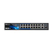 BCS BCS-B-SP1602G-1SFP Comutator PoE cu 16 porturi cu tehnologia exPoE 150W