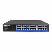 Switch BCS BCS-B-S24G, 24 porturi 10/100/1000 Mbps