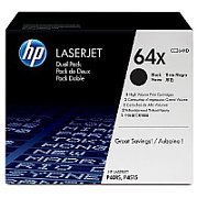 HP (CC364XD) No 64XD HP64XD HP 64XD Dual Pack Black Schwarz Cartridge (CC364XD)