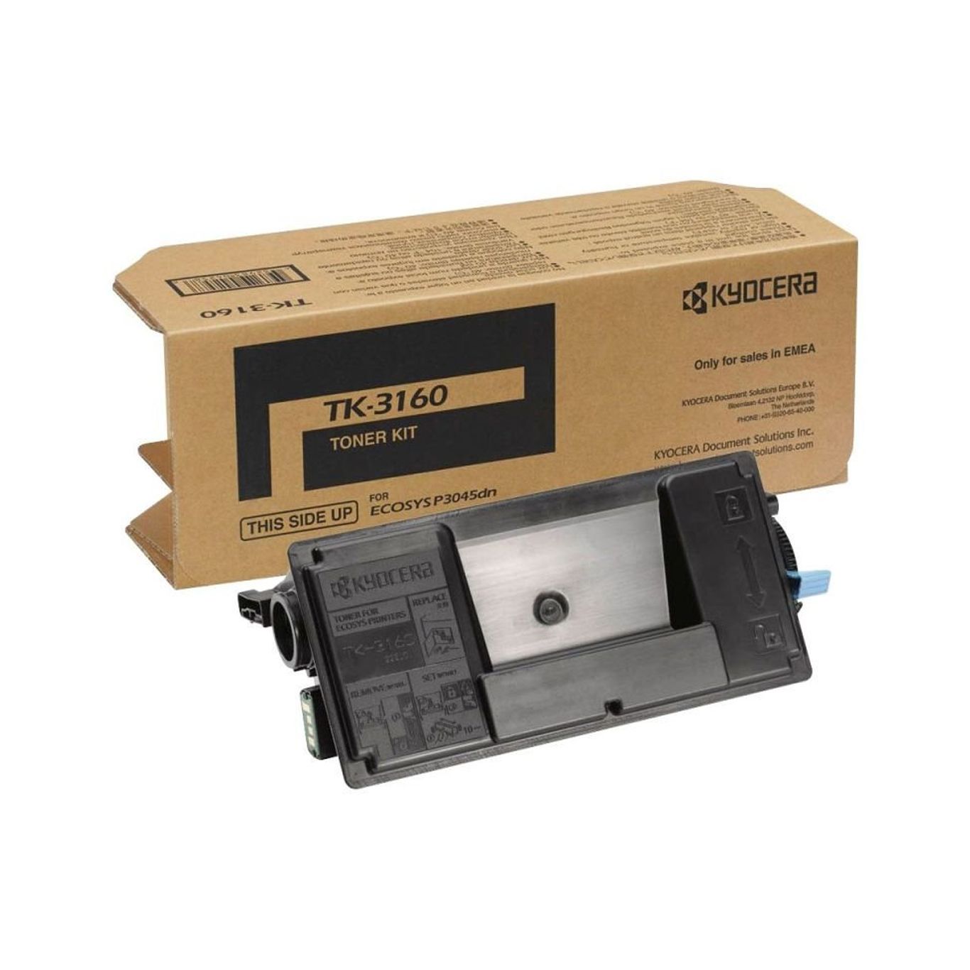 Cartus toner Kyocera TK-3160 ,Negru ,12 500 pagini ,Original (TK-3160)