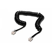 Digitus AK-460101-020-S cabluri telefonice 2 m Negru