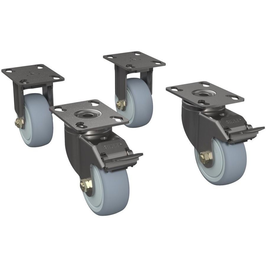 Zebra wheels, 4 pcs.