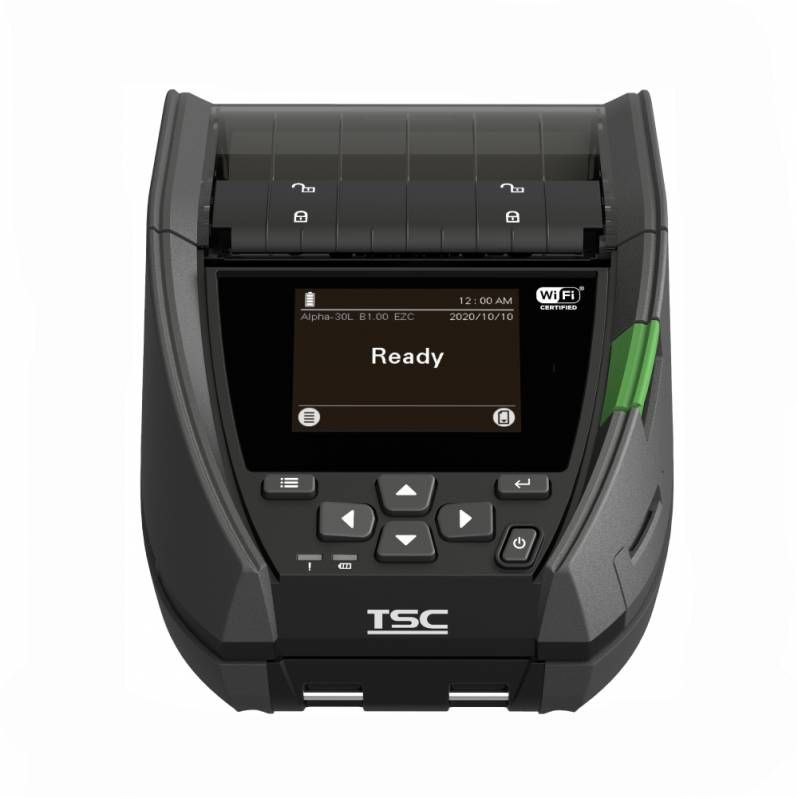 TSC Alpha-30L USB-C, BT (iOS), NFC, 8 dots/mm (203 dpi), RTC, display
