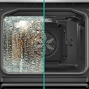 Gorenje GECS5C70WA cooker Freestanding cooker Coil hob White A