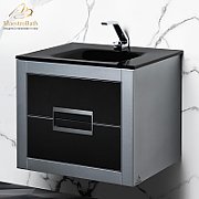 1-bowl wall-hung granite sink