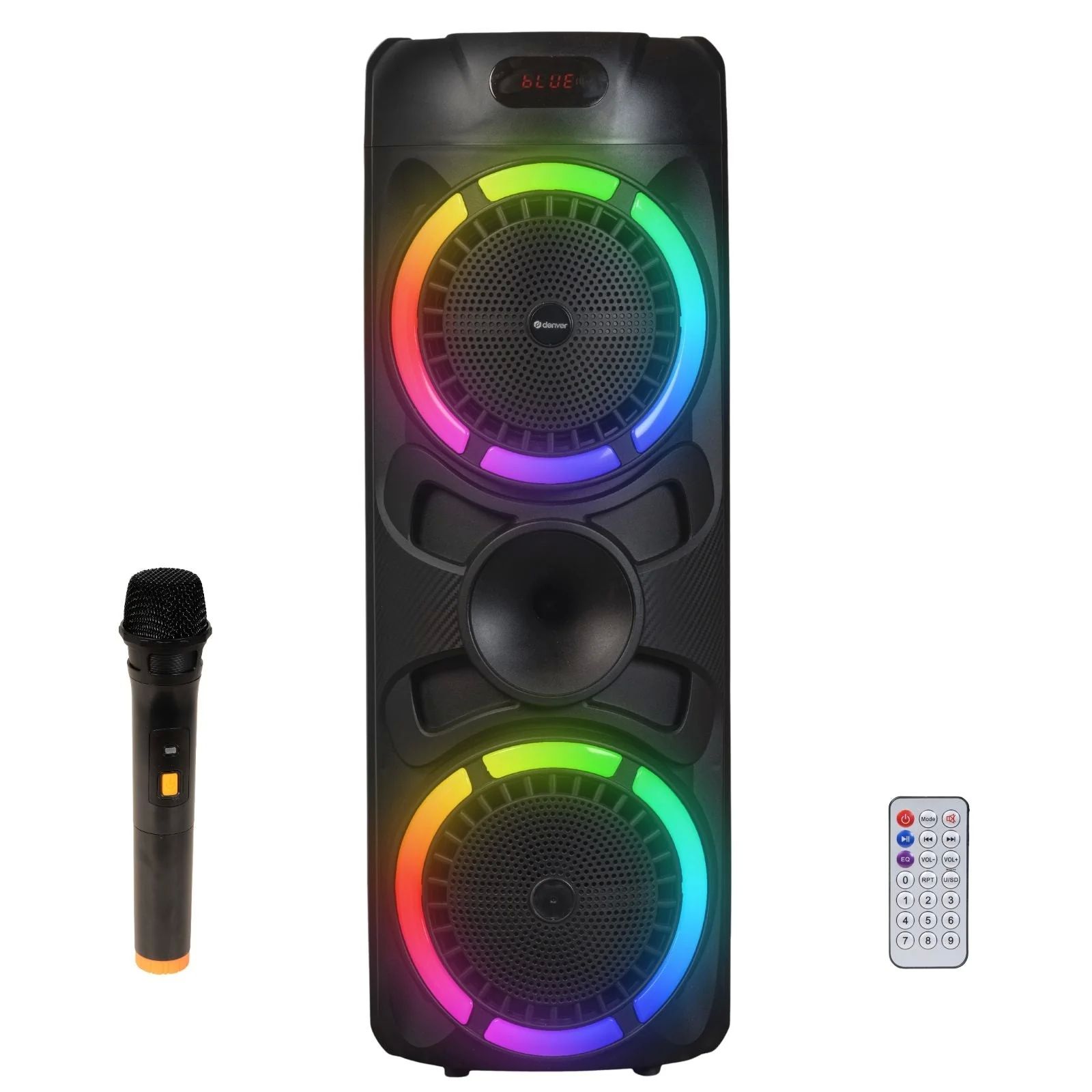 Denver BPS-459 Bluetooth Speaker max power 2x200W
