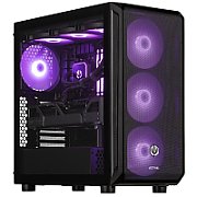 Desktop PC Actina Midi Tower, Intel Core i7-14700KF (20 C / 28 T, 5.6 GHz, 33 MB cache), 32 GB RAM, 2 TB SSD, NVIDIA GeForce RTX 5070 12 GB, Fara sistem de operare
