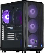 Desktop PC Actina Midi Tower, Intel i5-14400F (10 C / 16 T, 2.5 GHz - 4.7 GHz, 20 MB cache), 32 GB RAM, 1 TB SSD, Intel B580 12 GB, Fara sistem de operare